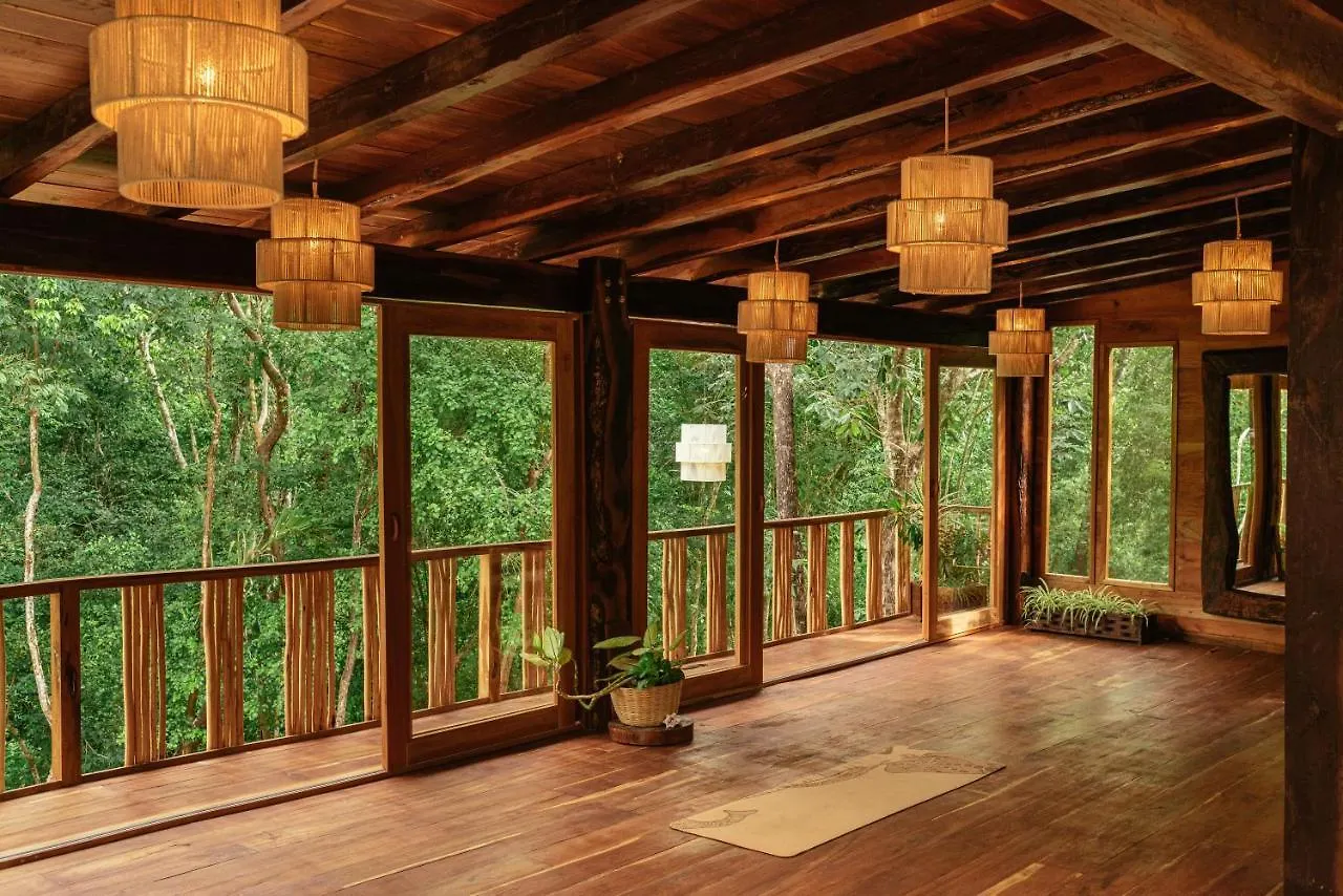 Hytte Anand Ecoaldea Villa Puerto Morelos Mexico