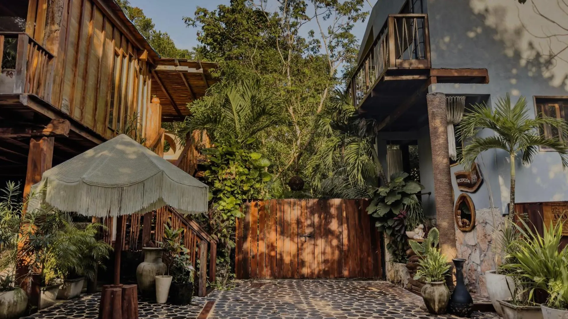 Hytte Anand Ecoaldea Villa Puerto Morelos