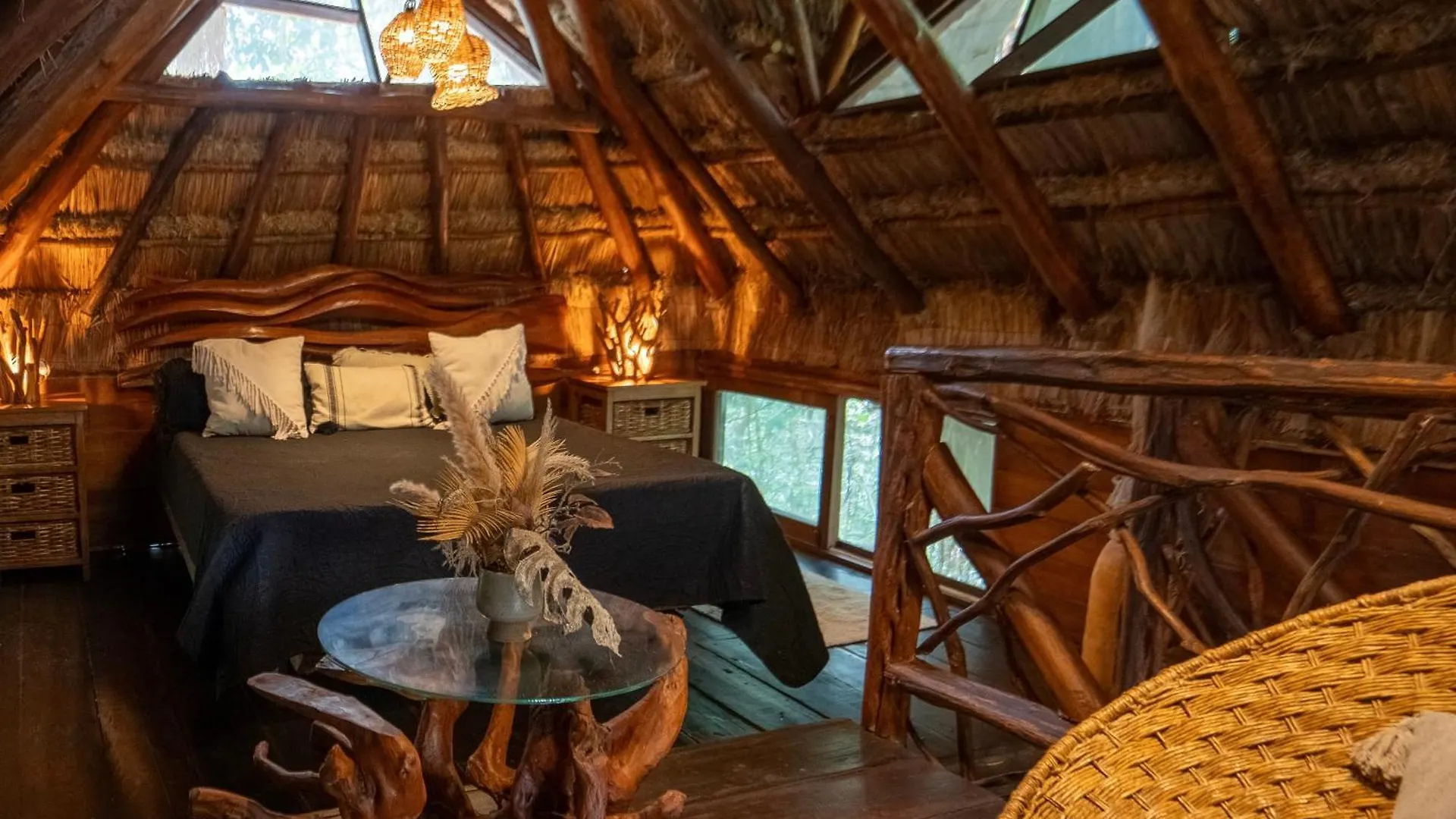Hytte Anand Ecoaldea Villa Puerto Morelos Mexico